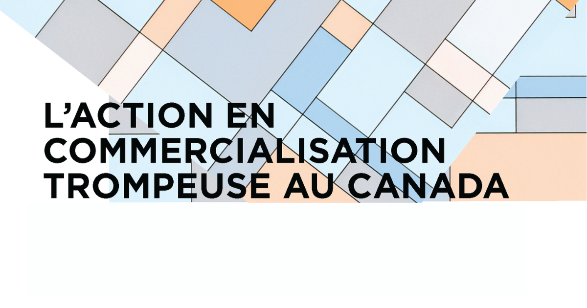 Official Release: Mtre Julien Ouellet’s Legal Treatise on Passing Off Now Available